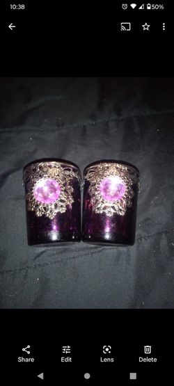 Antique Candle Holders 