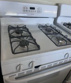 Hotpoint 30” Gas Range – White