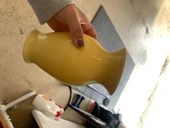 Yellow vase