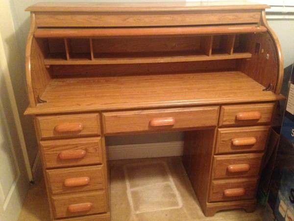 Roll-top desk by riverside furniture