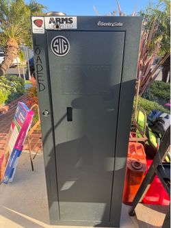 59” stand up gun safe key lock