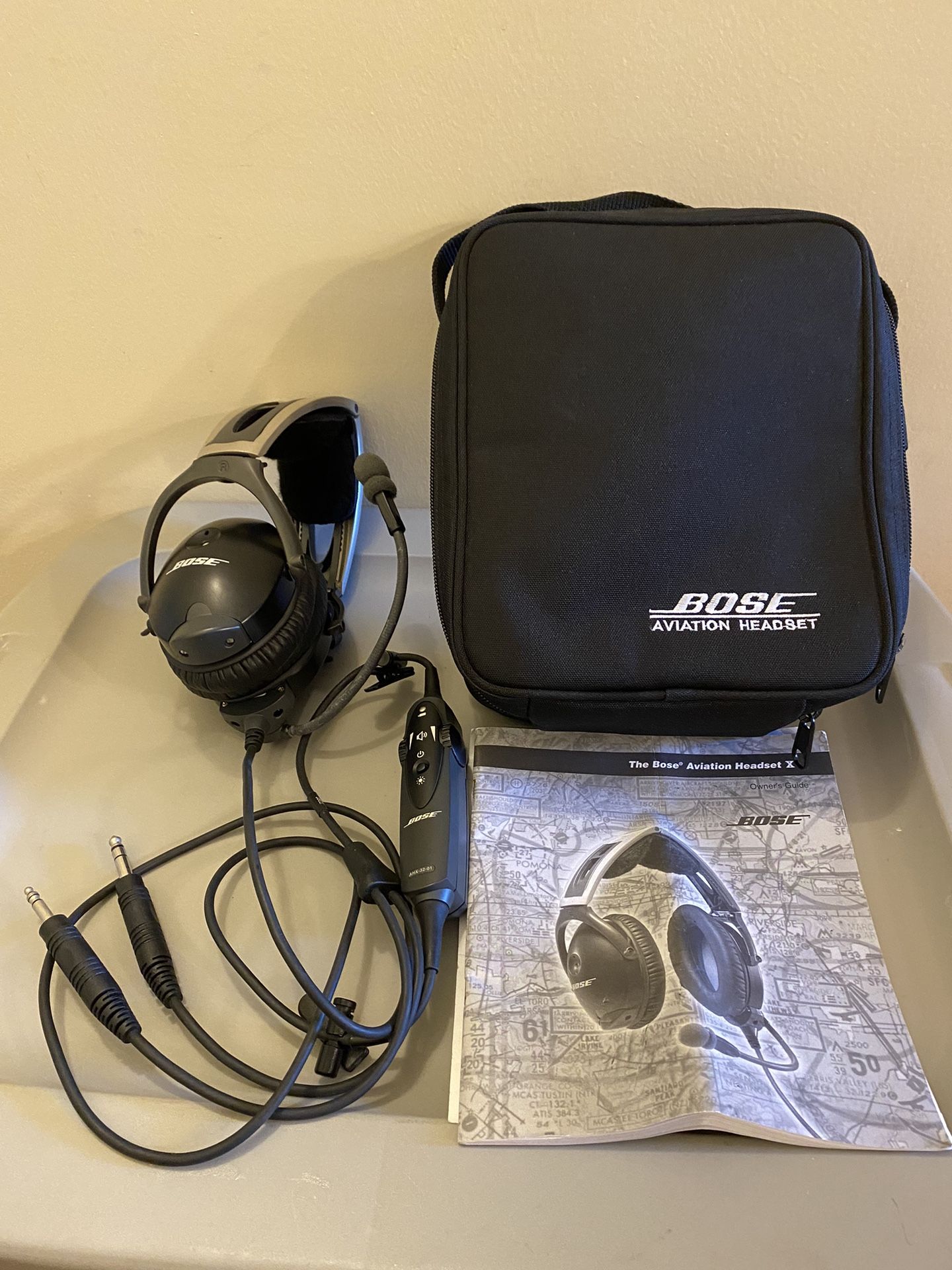 Bose Aviation X Dual Plugs Headset AHX-32-01