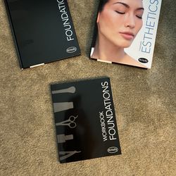 MILADY FOUNDATIONS AND STANDARD ESTHETICS BOOKS