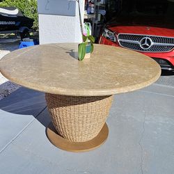 Outdoor Granite Countertop Table