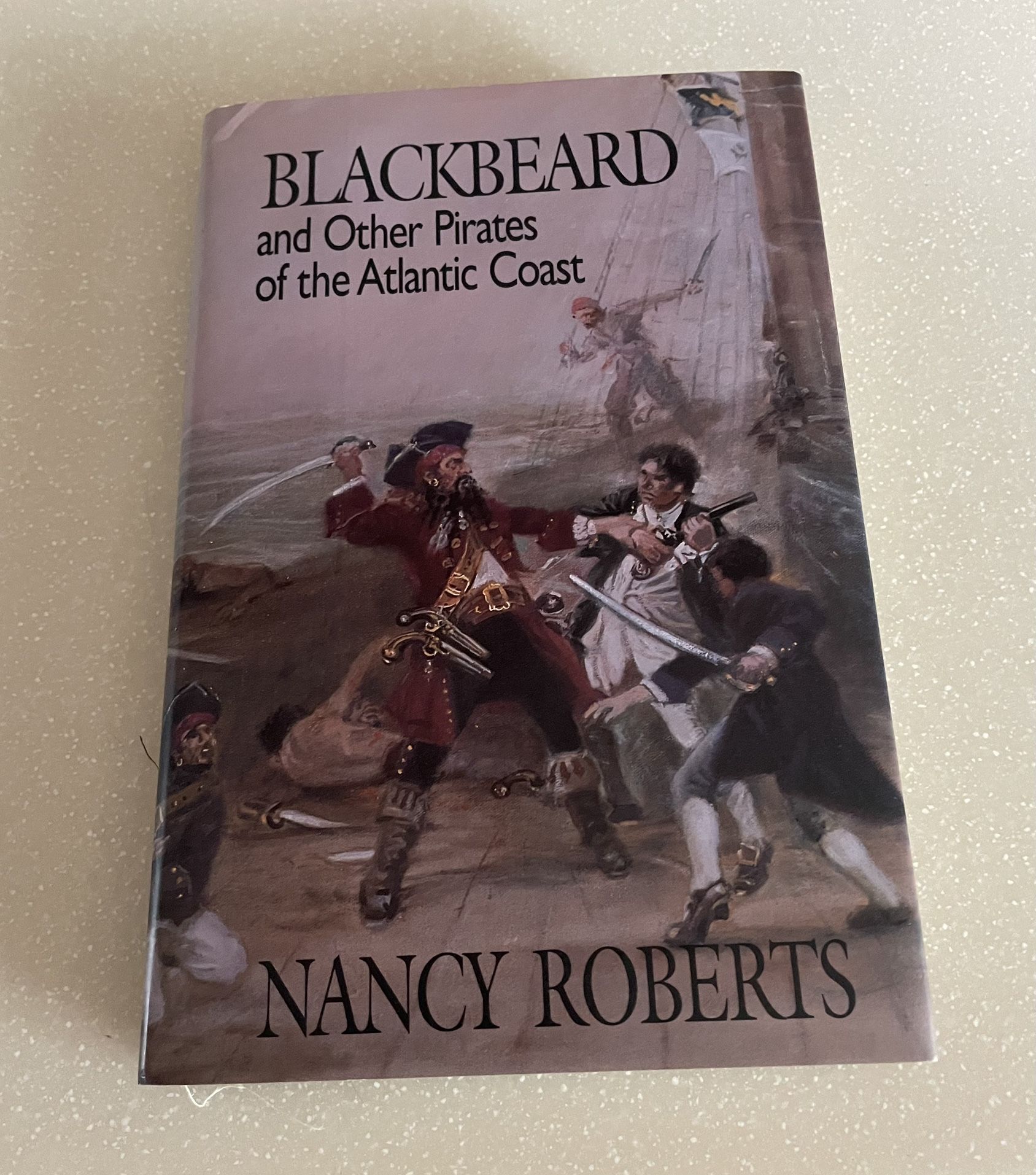 Blackbeard Other Pirates Of Atlantic Coast Signed Book & Bookmark Nancy Roberts