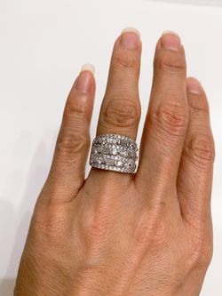 925 sterling silver ring, size 7