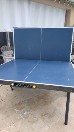 Ping pong table w net