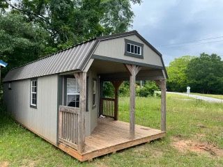 Repo 12x32 Deluxe Lofted Barn Cabin