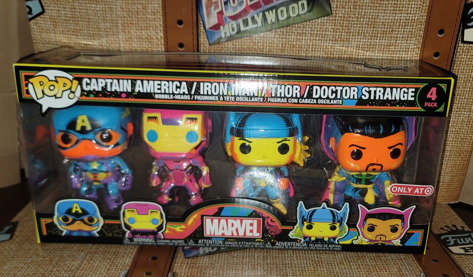 FUNKO POP！マーベル4体セット FUNKO POP！マーベル4体セット Amazon