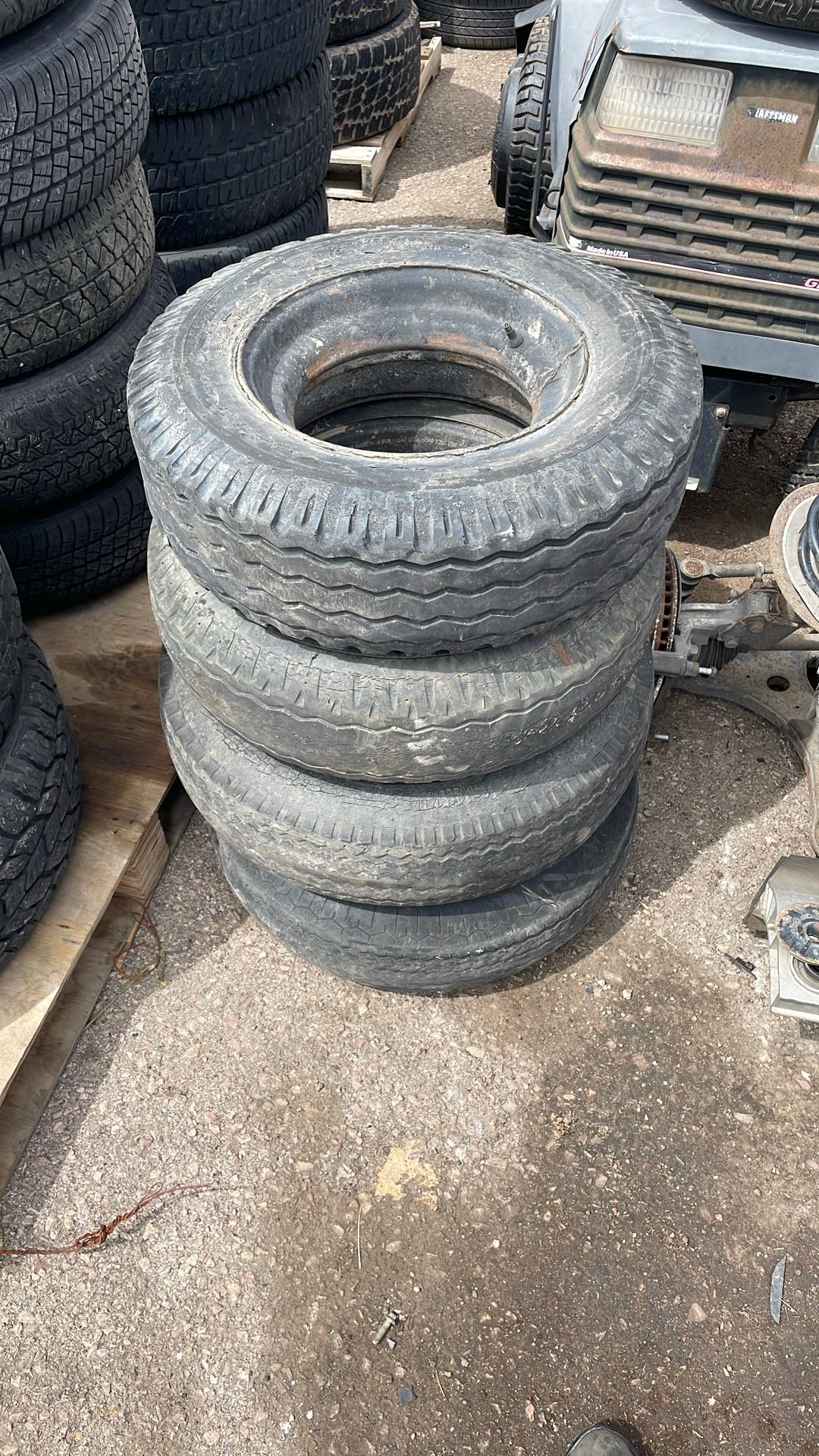 4 Trailer Tires With Rims