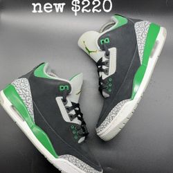 Jordan 3 Pine Green Size 10 $200 