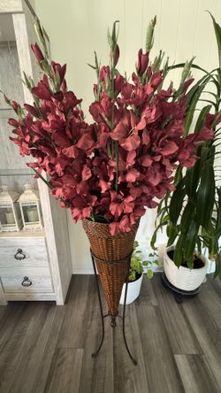 Flower Vase  and Flowers.