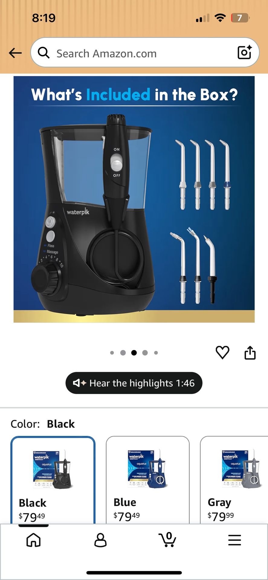 Waterpik Water Flosser