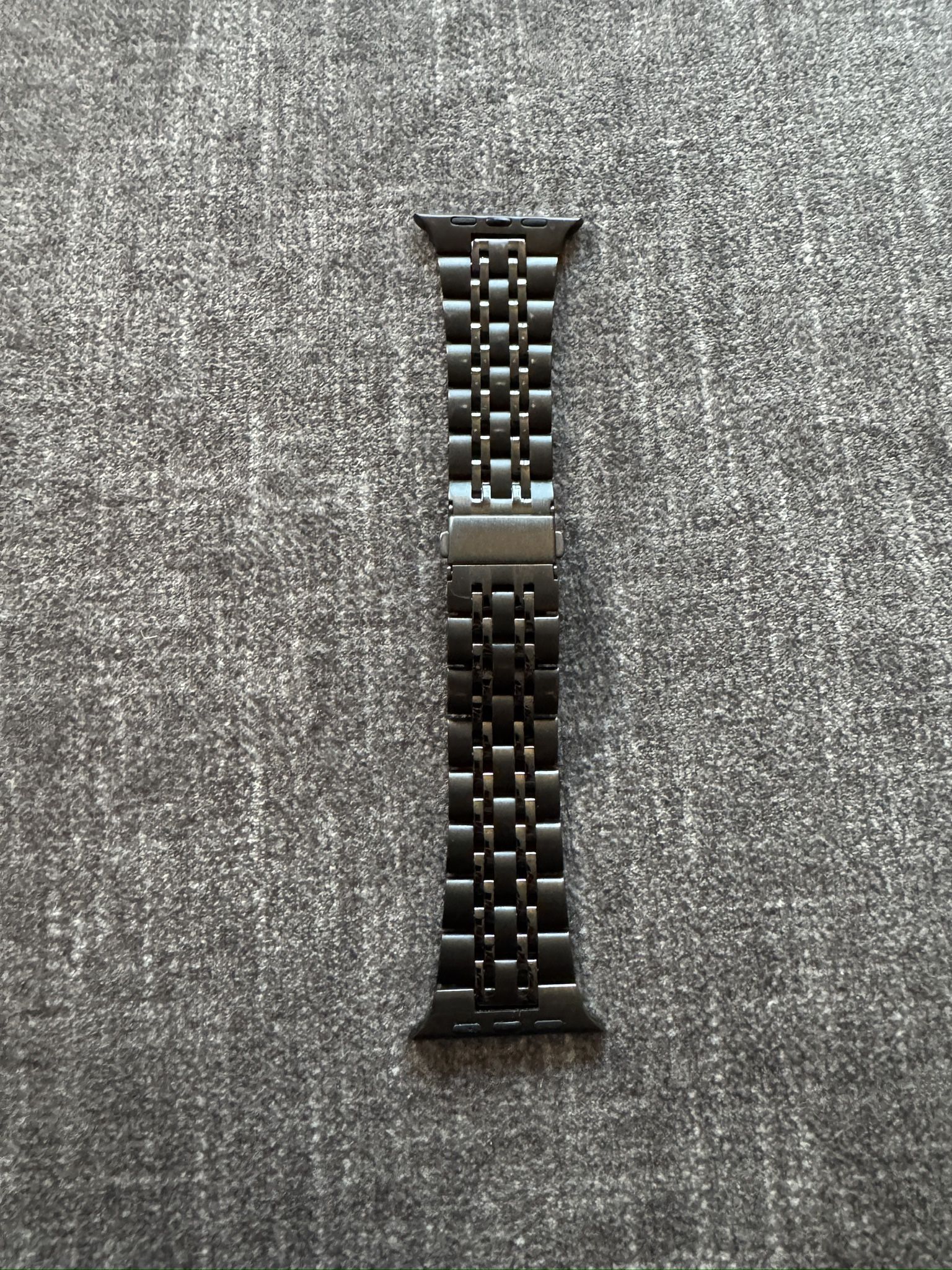Apple Watch Band(45mm) - Black/Metal