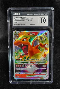 Charizard VSTAR 014/172 Cgc 10 Japanese Pokemon 2022 VSTAR UNIVERSE