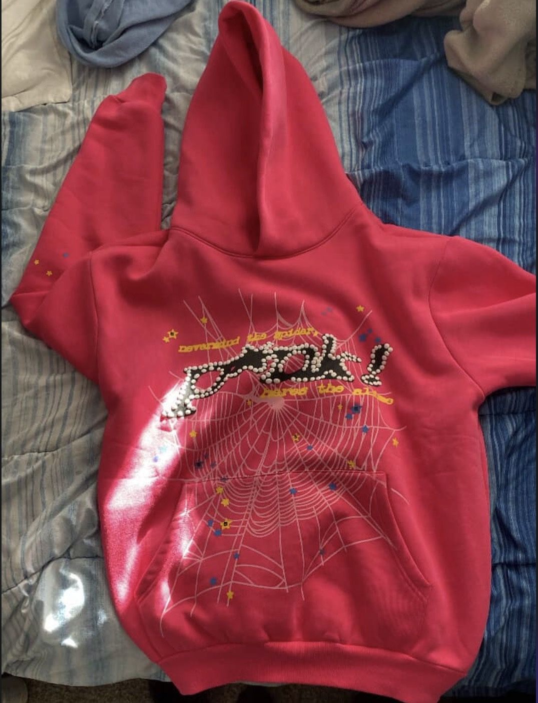 Pink Spider Hoodie