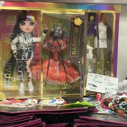 Rainbow High 2021 Jett Dawson Collector Fashion Doll With Black Multicolor
