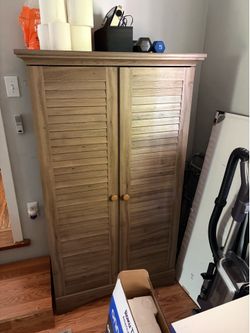 Brown Storage Cabinet