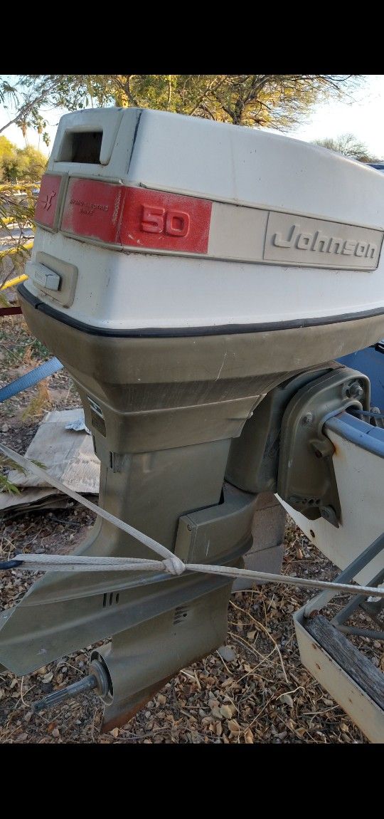 50 Horse Johnson Outboard Motor 