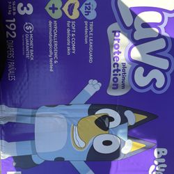 LUVS DIAPERS SIZE 3