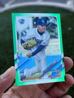 Shota Fukushima Topps Chrome Green Rookie /99