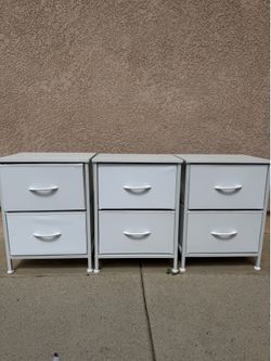 SONGMICS 2-drawer nightstands/storage drawers