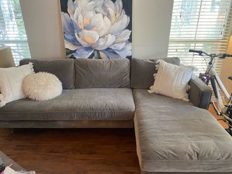 taupe Sectional sofa