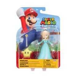 Nintendo Super Mario 4" Rosalina with Wand and Luma Action Figure