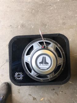 Jl audio sub subwoofer boom box bassworx