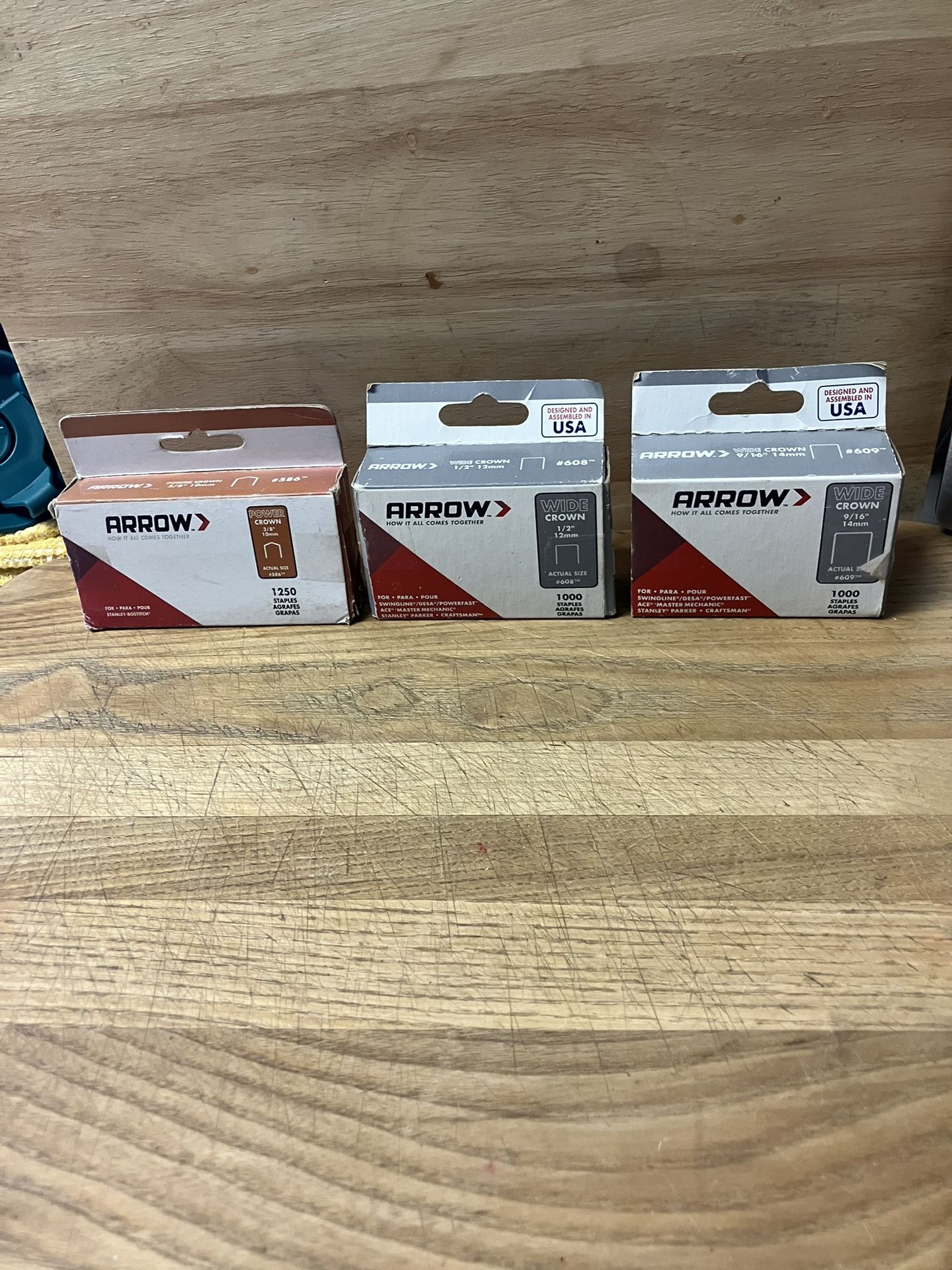 Arrow Staple Assortment 