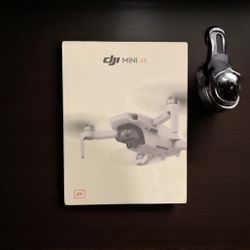 DJI mini 4k drone with remote control floor model 