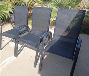 outdoor chairs set of 3