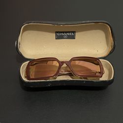 Vintage Chanel Crystal Lens Sunglasses 