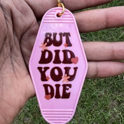 Vintage Motel Keychain