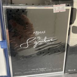 Armaf Signature Night Men perfume colone for men perfume para hombres fragancia para hombres aroma para caballero perfumes arabes 