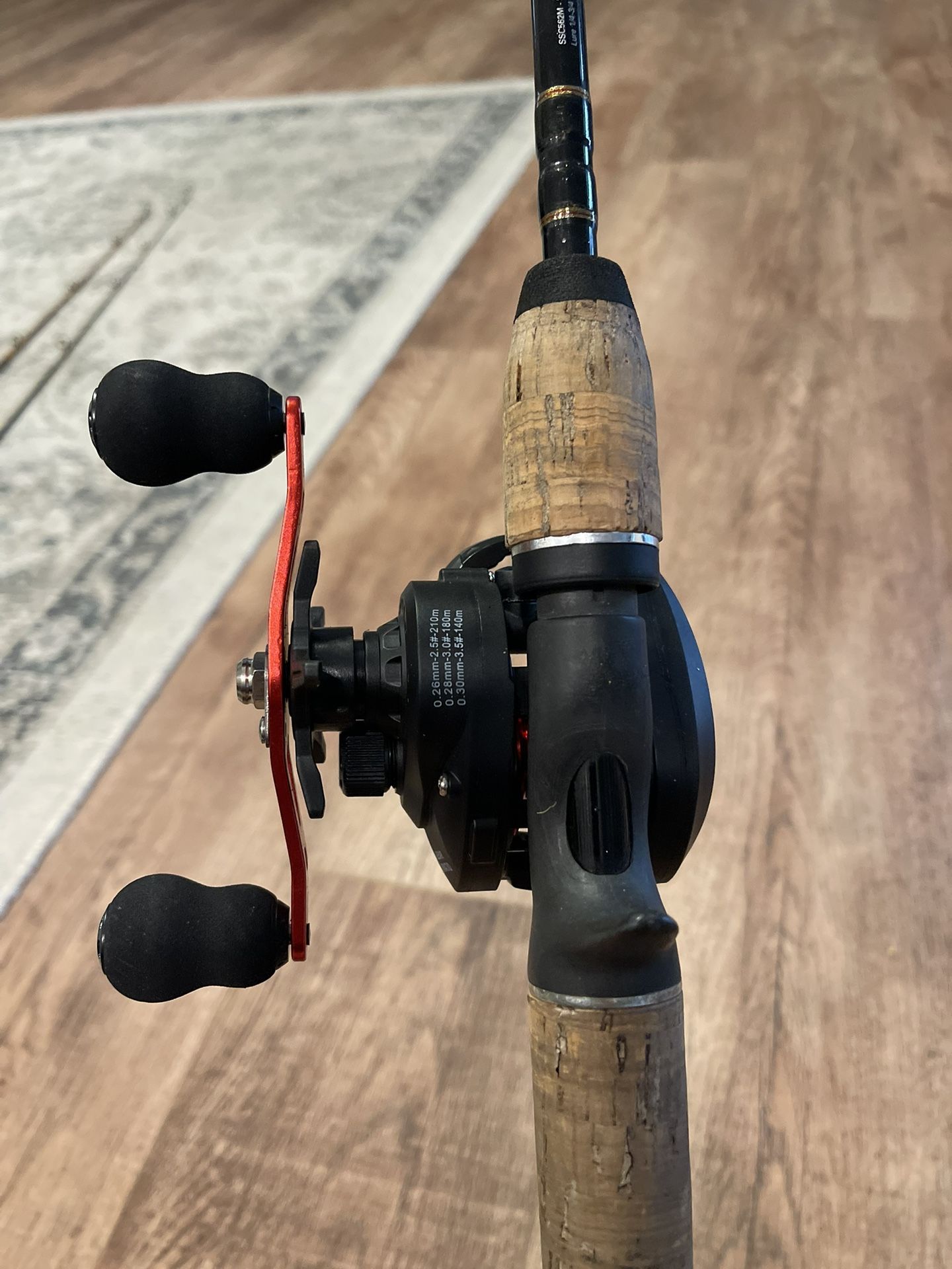 AC2000 Bait Caster On 5'6” Med Spider Stinger Rod #14 for Sale in