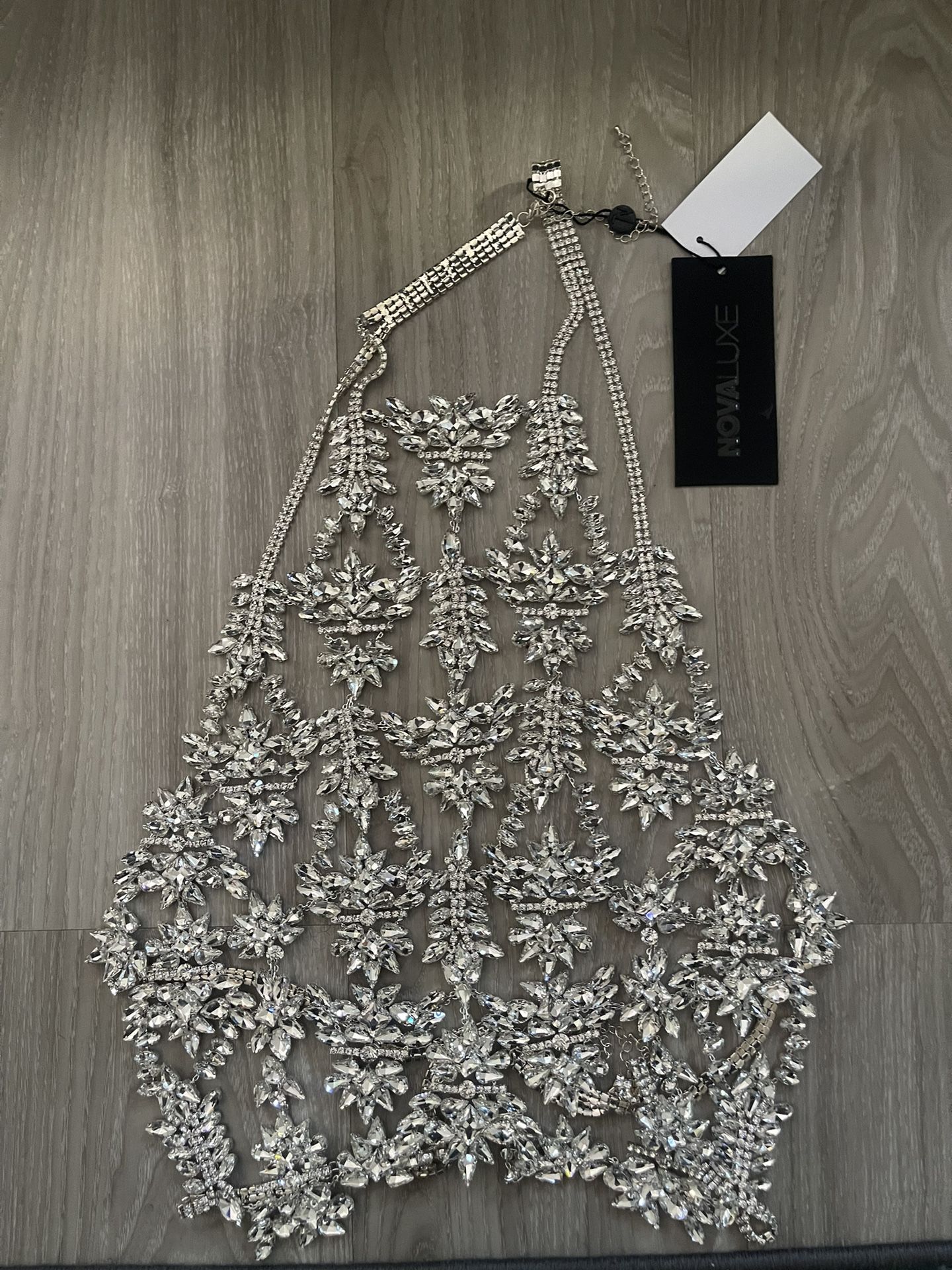Celeste Embellished Top - Silver