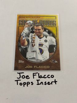 Joe Flacco Baltimore Ravens All-Pro QB Topps Short Print Insert Card.