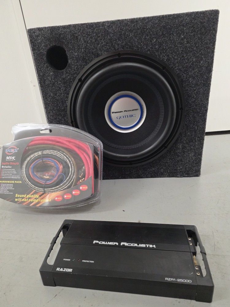 12"subwoofer Power Acoustik