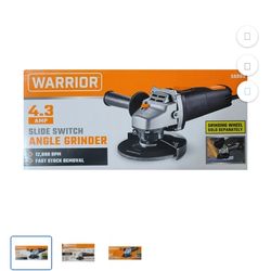 4-1/2 in. Angle Grinder with Slide Switch 4.3 amp
