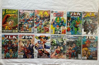 DC Comics Justice League #1 Key 1st App of Maxwell Lord 1987 & JLA Lot Of 12