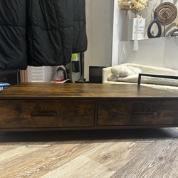 Dog bed with draws