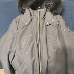 Moose Knuckle Bomber Jacket (Grey)