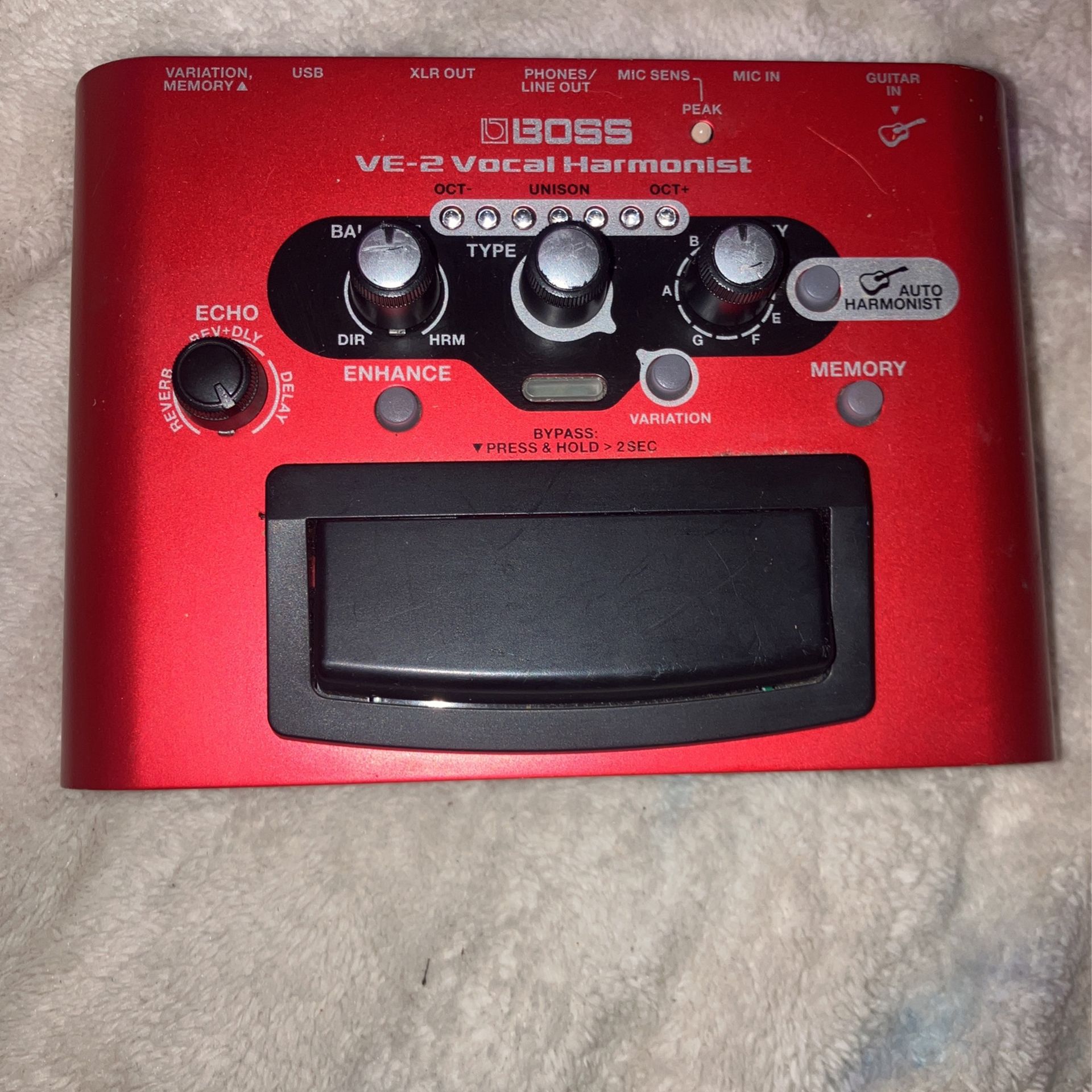 Boss VE-2 Vocal Harmonist