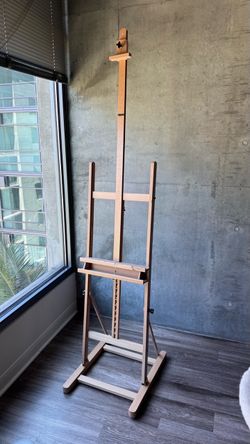 Tall Wooden Artist Floor Easel