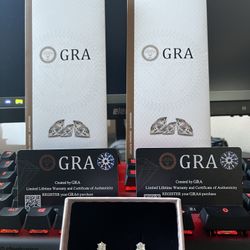 Moissanite Stud Earrings
