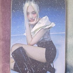 BLACKPINK - Jennie mini album SQUARE UP LOMO Card 40pcs Polaroid Photocards +Iron box
