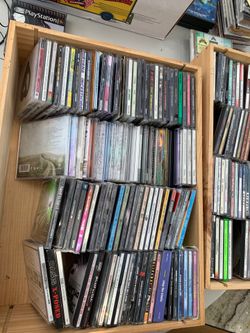CDs and dvds for sale