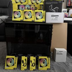 Lian Li O11 EVO XL w/ Fans, AIO & Accessories 