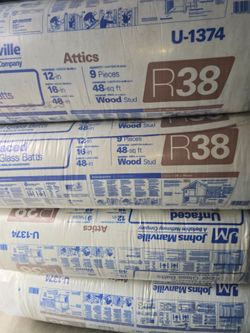 R38 insulation for ceiling and attic